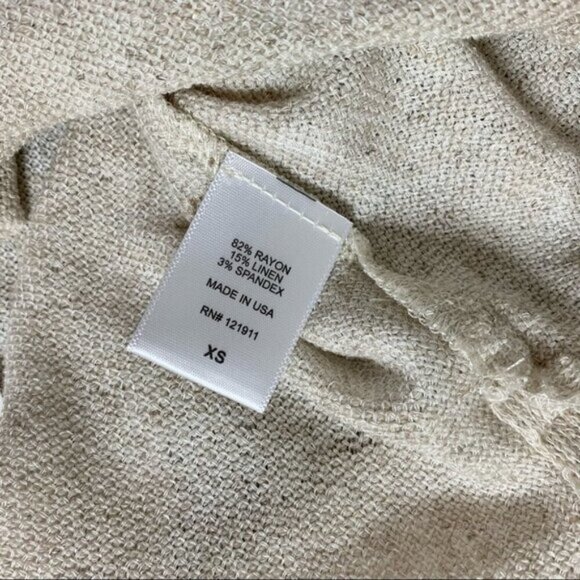 LNA Revolve Cabo Tank Top V-neck Side Slit Knit Size XS - Picture 10 of 16